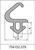 Силиконовый уплотнитель 754152.079
